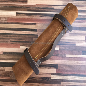 Ensemble de couteaux de cuisine/chef en acier damas carbone de 8 pouces sur mesure modèle NO45 5 pièces avec sac en rouleau de cuir pour la préparation des aliments - Product Image 6