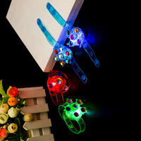 Bracelet Fidget Spinner Lumineux LED, Boîte de 25 Pièces, Fournitures pour Fêtes, Cadeaux pour Enfants, Bracelet Lumineux, Anniversaire, Noël, Vente en Gros