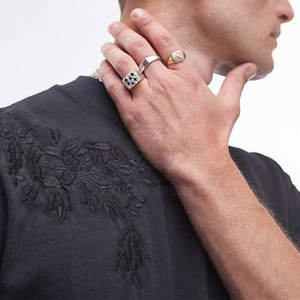 Hecho en el mejor material Precio barato Camisetas bordadas ligeras hechas a medida para hombres - Product Image 6