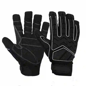 Cuero Heavy Duty Nivel 5 Protección Resistencia a los golpes Resistente a los cortes Impacto Antideslizante Liner Tpr Guantes mecánicos Automotrices - Product Image 2