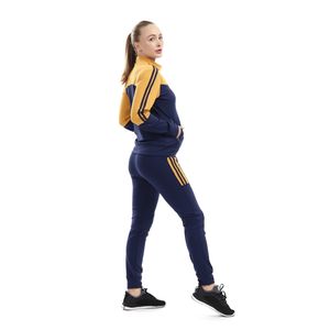 Custom Logo High Quality Women Sweat Suit <b>Zip</b> <b>up</b> <b>Hoodie</b> and Jogger Set Top Plain <b>Fleece</b> Heavyweight sweat suit - Product Image 3