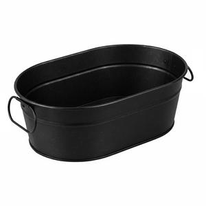 Hielera Redonda de Metal con Acabado Bronce Antiguo, Enfriador de Vino para Hogar, Hotel, Bar, con Asa - Product Image 5