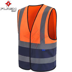 Chaleco de Seguridad Impermeable de Alta Visibilidad Clase 1 para Trabajos de Construcción con Logotipo Personalizado y Reflectante en Colores Personalizados - Product Image 3
