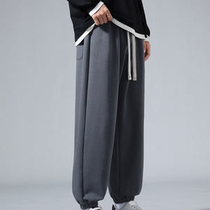 2025 Custom Oversized Sweat Trousers <b>Baggy</b> Wide Leg <b>Jogger</b> Trackpants, Flared Pants for <b>Men</b>, Made in Pakistan - Product Image 5