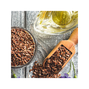 Aceite de linaza orgánico de grado altamente natural 100% puro prensado en frío usos para suplementos cuidado de la piel culinario con 2 años de vida útil - Product Image 4