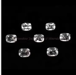 15X20mm corte de cojín cristal de cuarzo transparente Natural precio de fábrica al por mayor piedra preciosa suelta facetada de alta calidad - Product Image 5