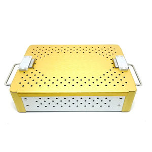 ถาดฆ่าเชื้อเครื่องมือผ่าตัดสองระดับถาดฆ่าเชื้อจากอลูมิเนียมอัลลอย - Product Image 4