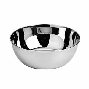 RB Plain Stainless Steel <b>Bowl</b> <b>Microwave</b> Safe Freezer Safe Glossy Finish Home Restaurant Kitchen 500ml Medium Silver - Product Image 2