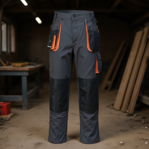 Pantalon TERRATREND pour homme en gris foncé/noir/orange, taille 56, catégorie de produits Couteaux et outils - Product Image 3