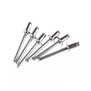 Remache Ciego de Acero Inoxidable de Alta Calidad con Cabeza Redonda, Estándar DIN, Modelo 7337, Brillante - Product Image 1