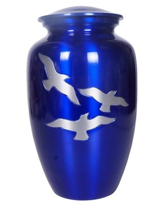 Urna Funeraria Clásica Americana de Peltre, Elegante para Almacenamiento, Urna Funeraria Decorativa de Peltre para Adultos - Product Image 2