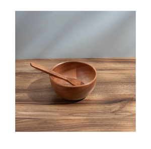 Tazón de helado de madera Última llegada Tazón de postre de helado de madera natural Suministro directo de fábrica Elegante - Product Image 6