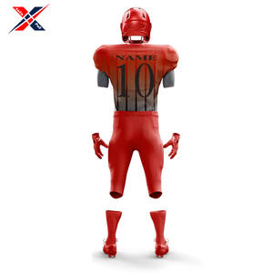 Uniforme de football américain personnalisable de haute qualité en polyester renforcé cousu pour l'équipe et les joueurs - Product Image 2
