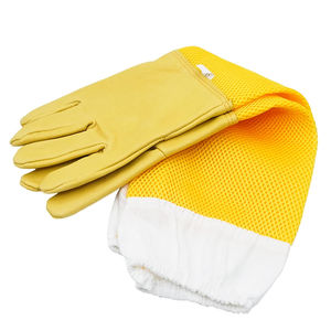 Gants d'apiculteur en cuir unisexe avec ventilation Outils de ruche agricole pour l'apiculture Gants de gymnastique - Product Image 3