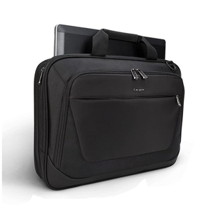 2026 Black Waterproof Polyester Laptop Briefcase with Messenger Case and Shoulder Strap - Product Image 3