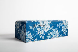 Tradebyd Luxury <b>Square</b> <b>Wooden</b> Enamel Printed Tissue <b>Box</b> and Holder for Hotel Table Counter - Product Image 6