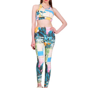 Ensemble de yoga pour femmes, style 2025, faible MOQ, vente directe d'usine, ensemble de yoga de haute qualité pour femmes - Product Image 1