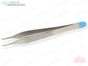 Pinzas quirúrgicas de Punta dentada de 15cm Adson Dental alemán de alta calidad, fórceps médicos de tejido de Hasni Surgical - Product Image 3