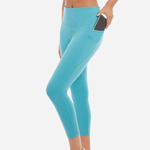 Qualité supérieure Vêtements de gym et de fitness pour femmes Leggings de yoga unis Coupe confortable Taille élastique Leggings pour femmes à un prix raisonnable - Product Image 3