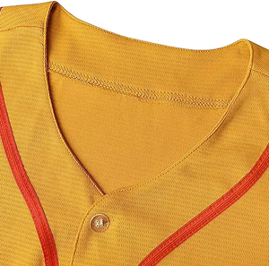 Jersey de béisbol con botón completo, nombre personalizado, número, equipo cosido, estampado, uniforme deportivo para hombres, mujeres, niños, ropa de Softbol - Product Image 2