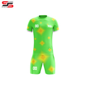 Uniformes de football de club personnalisés kit de football à manches courtes vêtements de football sublimation uniforme de football - Product Image 3