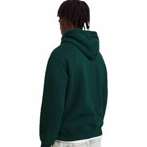 Sweat à capuche en molleton 100% coton pour homme, coupe régulière, uni, vêtements de rue d'hiver, design personnalisé à épaules tombantes, broderie, séchage rapide - Product Image 5