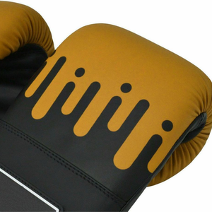 Guantes de Boxeo Profesionales de Alta Calidad con Logotipo Personalizado, Guantes de Piel Sintética para Kickboxing y Saco de Boxeo, Venta al por Mayor de Artes Marciales - Product Image 6