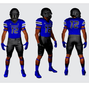 Vente en gros personnalisé Maillot de football américain par sublimation pour adulte Ensemble d'uniformes de football américain pour la pratique du football américain pour les jeunes - Product Image 5