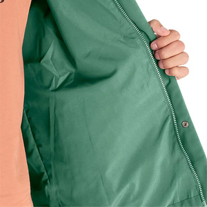 Wholesale Unisex Full <b>Face</b> Zip up Hoodies Jacket Pu Leather Windbreaker Waterproof Jacket for Men Ronpex - Product Image 6