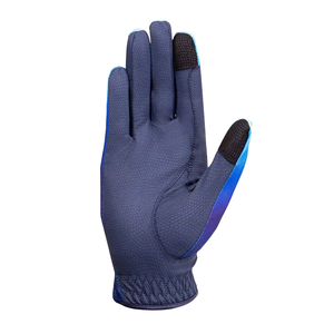 Guantes de equitación con logotipo personalizado OEM al por mayor, malla ecuestre transpirable y ligeros - Product Image 6