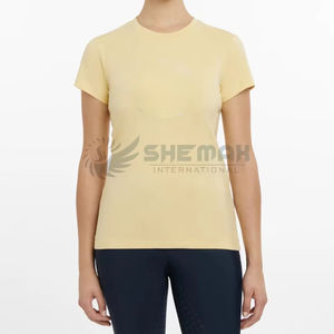 Ropa ecuestre, camisa de mujer para montar a caballo, tela elástica suave profesional, blusa que absorbe la humedad de secado rápido para montar a caballo - Product Image 1