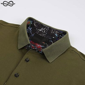 Camisas de Lona Sólida para Hombre, Manga Corta, Corte Regular, Transpirables, Diseño Elegante, Estilo Moderno para Salidas Informales - Product Image 3
