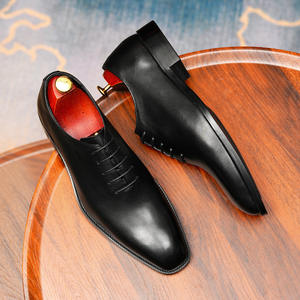 Zapatos Oxford de Cuero Vacuno de Primera Calidad con Tacón Acolchado y Diseño Antideslizante, Zapatos de Vestir para Caballeros - Product Image 3