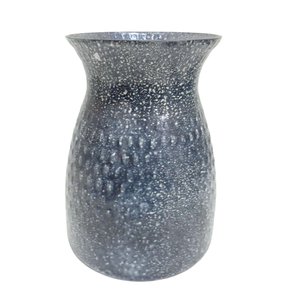 Vase à fleurs en verre au design moderne fait à la main en pot de finition grise pour la décoration de la maison et de la table prix de gros personnalisés - Product Image 2