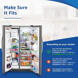Nueva Tapa para Recipiente de Refrigerador Frigidaire - Plástico para el Hogar - Product Image 2
