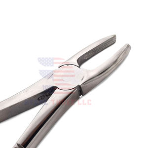 Pinces dentaires en acier inoxydable # 88R Pince d'extraction manuelle des molaires supérieures droites Outils de nettoyage et de remplissage dentaires - Product Image 3