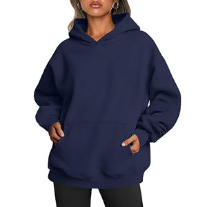 Sudaderas con Capucha Extra Grandes de Punto Transpirables para Mujer, Estilo Casual, Corte Regular, Diseños Personalizados, Lavadas, Largas, Ideales para Otoño - ¡Venta Caliente! - Product Image 1