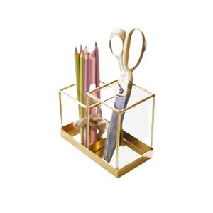 Custom Color Home Office School Round Wire Metal Single Tier Table Desk Stationery <b>Pen</b> Pencil Container Organizer <b>Holder</b> - Product Image 5