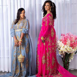 Mode somalienne haut de gamme en tissu Dirac de mariée de luxe pour femmes - Product Image 6