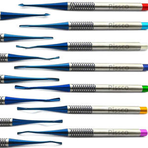 Kit de herramientas de higiene dental profesional de acero inoxidable, juego de instrumentos de limpieza dental para clínicas y estudiantes de Pissco - Product Image 3