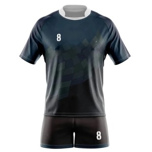 Meilleure vente d'uniformes de rugby football ensembles de vêtements de sport respirants personnalisés vente en gros uniformes de rugby à sublimation personnalisés - Product Image 3