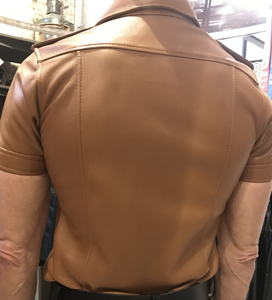 เสื้อเชิ๊ตหนังแกะสำหรับผู้ชาย, เสื้อเชิ๊ตหนังแกะย้อมสีล้วนระบายอากาศได้ดีดีไซน์ตามสั่งสำหรับฤดูหนาว - Product Image 2