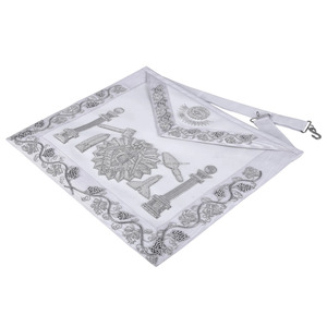 เครื่องประดับพิธีกรรมเมสันระดับพรีเมียม เช่น ผ้ากันเปื้อน สายสะพาย ปลอกคอ ปักโลโก้ตามสั่ง โรงงานผลิตแบบ OEM ขายส่ง อุปกรณ์เสริม - Product Image 6