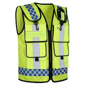 Chaleco DE SEGURIDAD reflectante para hombre, chaleco de seguridad reflectante barato, chaleco de seguridad reflectante de alta visibilidad personalizado de fábrica - Product Image 2