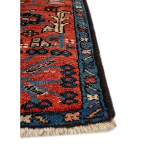 Alfombras de Lana Anudadas a Mano Kiaan Blue, Colección Paem-522, Diseño de Medallón Abstracto Rectangular, para Pasillo, Hogar, Adolescentes - Alfombras Jaipur - Product Image 4