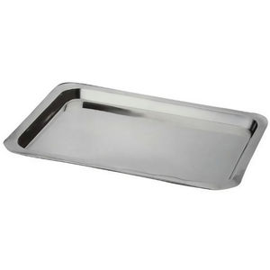 Elegante Bandeja Ovalada de Acero Inoxidable con Acabado Espejo Plateado, con Asas, Plato Decorativo de Metal para Eventos de Catering en el Hogar - Product Image 4