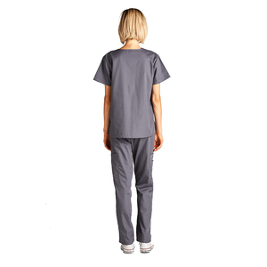 Vente chaude femmes été gommage ensembles uniforme conception hôpital uniformes maternité médecin infirmière uniformes soins infirmiers gommages - Product Image 2