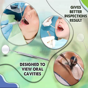 Espejo Bucal de Acero Inoxidable de Primera Calidad, Espejo Bucal Profesional Personalizado, Espejo Bucal con MOQ Bajo - Product Image 3