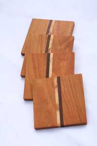 Sous-verre carré en résine fait main de qualité supérieure pour le café et le thé, modèle ange, pour les commandes en gros à bas prix - Product Image 3