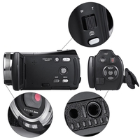 Caméscope portable avec enregistrement vidéo, zoom numérique 16x, Full HD 1080p, vision nocturne